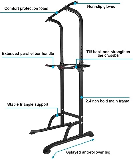 Barre de traction et support multifonction réglable en hauteur.
